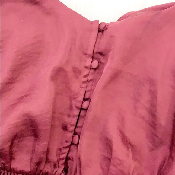 NWT Free People You Honey Brami in Pomegranate M - Picture 6 of 11